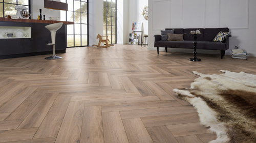 Ламинат KRONOTEX HERRINGBONE Metz Oak D3766
