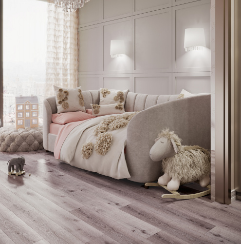 Ламинат SPC CronaFloor Wood Дуб Серый