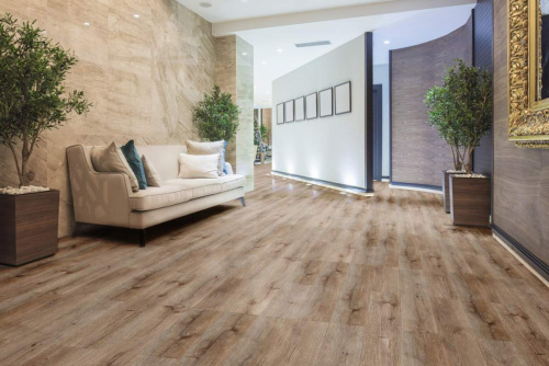 Ламинат SPC Noventis Avalon Дуб Янтарный 1587