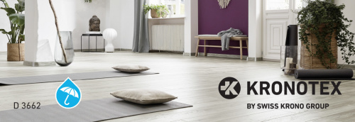 Ламинат KRONOTEX AMAZONE Дуб Монтмело серебряный D3662